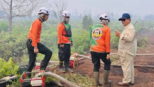 Prabowo Ambil Lima Langkah Taktis Percepat Penanganan Karhutla di Kalimantan