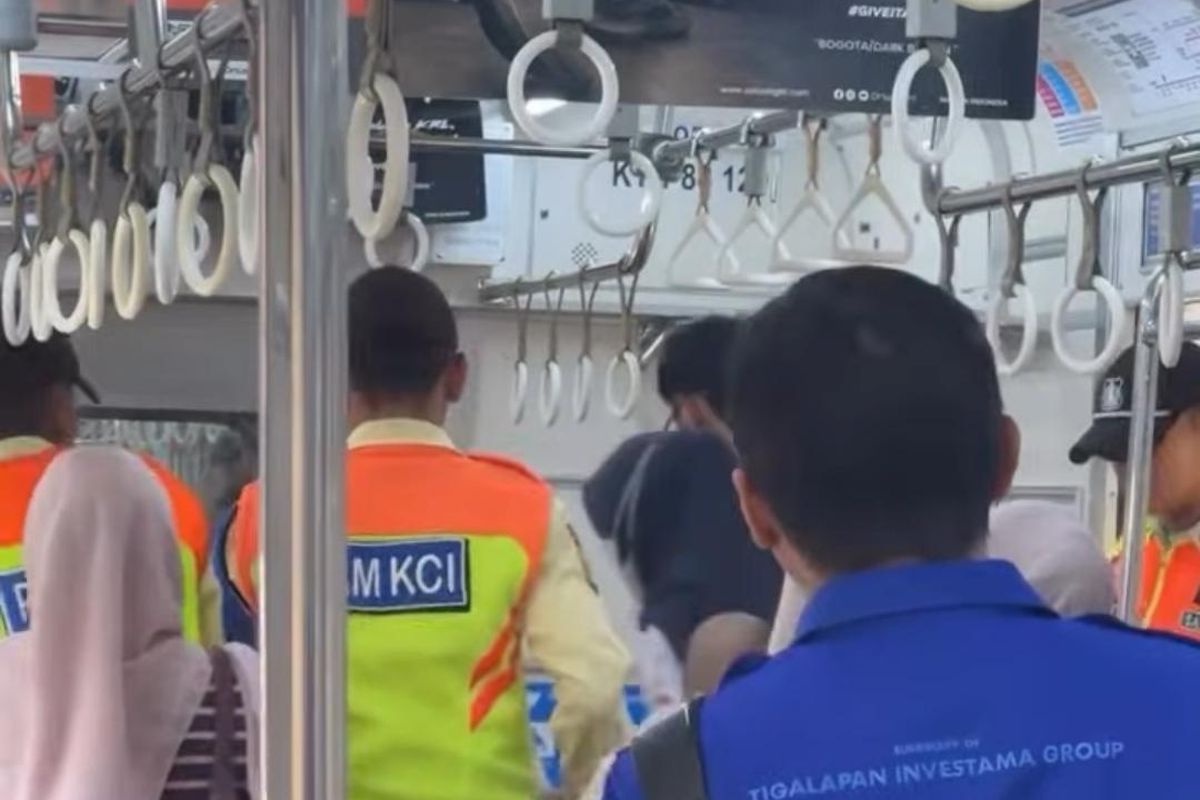 Ibu Melahirkan di Dalam Commuter Line Rangkasbitung-Tanah Abang, Bayi Lahir Selamat di Stasiun Rawabuntu