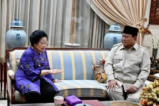 Prabowo Sambangi Kediaman Megawati, Sampaikan Belasungkawa atas Wafatnya Guruh Soekarnoputra
