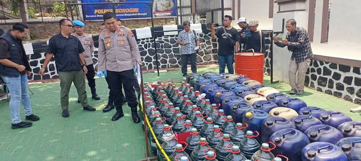 Pakai 5 Barcode MyPertamina, Warga Wonogiri Timbun 2.625 Liter Pertalite untuk Dijual Lagi